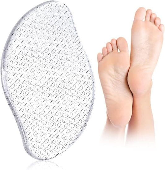 Bodybite Pilica za stopala, Steklena pilica, Gladka stopala, Odstranjevanje odmrle kože | PEDIGLASS