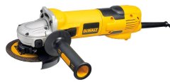 DeWalt KOTNI BRUSILNIK 125MM 1500W, DRSNIK, NADZOR HITROSTI