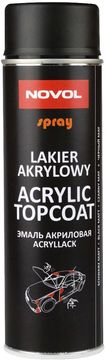 shumee SPRAY AKRYL TÄCKLACK SVART MATT 500 ML - NL-34352