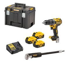 DeWalt AKUMULATORSKI VRTALNIK BL 18V 3*5,0AH + AKUMULATOR