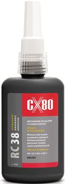 cx80 GRÖNT LIM FÖR LAGER- OCH RINGMONTERING 50ML - CX-084