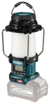 Makita RADIJSKI SPREJEMNIK S SVETILKO IN SVETILKO 40VMAX XGT 0*AH