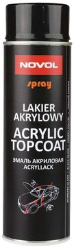 shumee SPRAY AKRYL TÄCKLACK SVART GLANS 500 ML - NL-34302