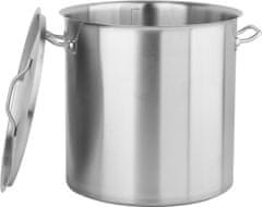 shumee MEDELSTOR GRYTA MED LOCK I ROSTFRITT STÅL 50X50 CM, 98L - YG-00020