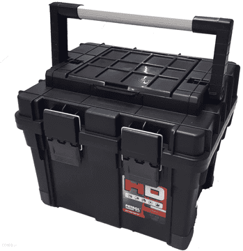 shumee HD COMPACT 2 ŠKATLA ZA ORODJE ČRNA