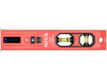 shumee TORPEDONIVÅ MED LASERAVSTÅNDSMÄTARE 230 MM - YT-30340