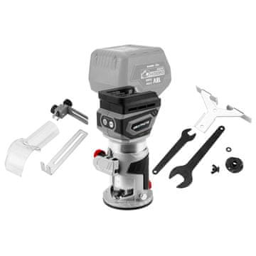 shumee ENERGY+ 18V BORSTLÖS BATTERIDRIVEN FRÄSMASKIN, UTAN BATTERIER - T 58GE140