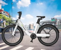 MS ENERGY Cityzen C102 električno kolo, 250W, do 70 km, belo
