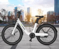 MS ENERGY Cityzen C102 električno kolo, 250W, do 70 km, belo