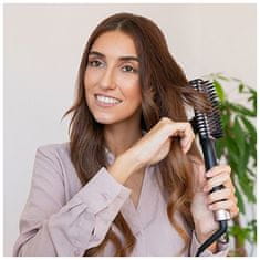 Cecotec Kartáč na vlasy , 3436, Bamba InstantCare, narovnávací, cestovní, keramický s turmalínem, cestovní pouzdro, 26 W