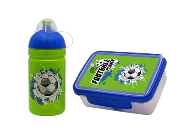 Komplet škatle in steklenice R&amp;B Nogomet 500ml