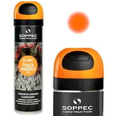 shumee SOPPEC GEODETSKI SPREJ MARKER SLEDI ORANŽEN 500ML