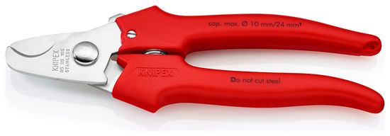 shumee ŠKARJE ZA KABLE 165MM, PLASTIČNI ROČAJ