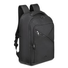 RivaCase ECO nahrbtnik za prenosnike do velikosti 17,3-palcev, črn (8164 BLACK)