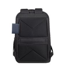 RivaCase ECO nahrbtnik za prenosnike do velikosti 17,3-palcev, črn (8164 BLACK)