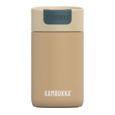 Kambukka Termovka Kambukka Olympus Latte, 300 ml, brez BPA, bež, 6h toplote, 11h hladu, zaščita pred puščanjem