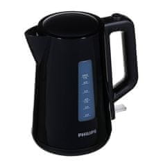 Philips Električni kuhalnik vode Philips HD9318/20, 1,7 L, 2200 W, črn, 360° osnova, avtomatsko izklop, antikalni filter