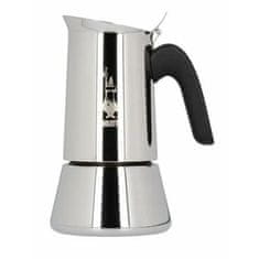 BIALETTI Moka aparat Bialetti Venus, 0.5 L, srebrna, nedrseča jeklenka, za 10 skodelic, primeren za indukcijske kuhalne plošče