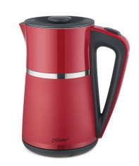 MAESTRO Električni kuhalnik vode Feel-Maestro MR030 rdeč - 1,7 L, 2200 W, nerjaveče jeklo, samodejno izklop, enostavna uporaba