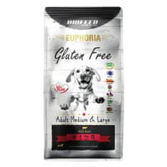 BIOFEED BIOFEED Euphoria Gluten Free Adult medium &amp; large Beef - suha hrana za pse - 12kg