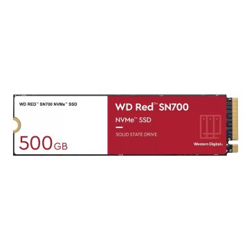 WD Western Digital WD Red SN700 SSD 500 GB M.2 NVMe PCIe 3.0 za NAS - Hiter prenos podatkov in zanesljivost
