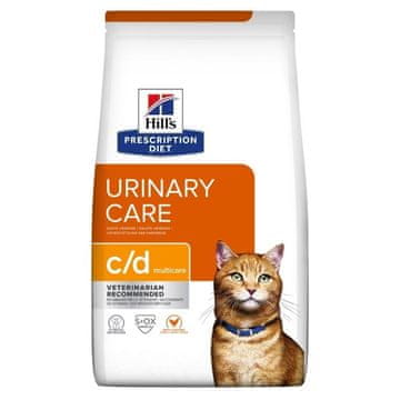 Hill's HILL'S PD C/D Urinary Care - suha hrana za mačke - 3kg