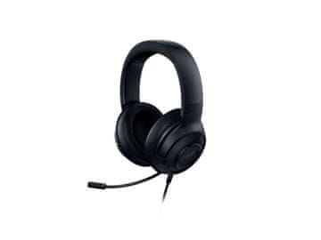 Razer Razer Kraken X Lite Gaming slušalke, žične, črna, udobna nositev, visoka kakovost zvoka, kompatibilne z več platformami