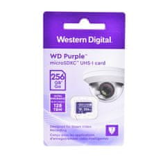 WD Western Digital WD Purple SC QD101 256 GB MicroSDXC kartica, Class 10, UHS Speed Class 1, s temperaturami -25 do 85 °C