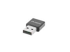 Lanberg Visokohitrostna brezžična mrežna kartica Lanberg NC-0300-WI, 2400 Mbit/s, USB, podpora za Windows in Linux