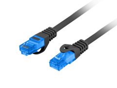 shumee LANBERG PATCHCORD S/FTP CAT.6A 15M ČRNA LSZH CCA (FLUKE PASSED) PCF6A-10CC-1500-BK