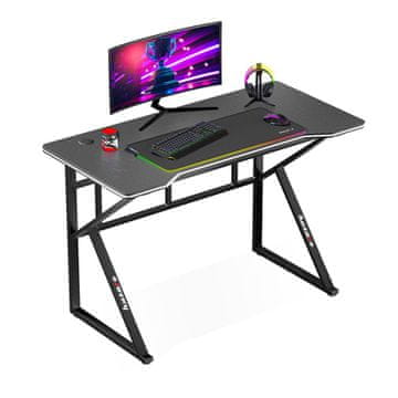 Desk Gaming miza Huzaro Hero 1.6 črna