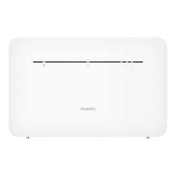 Huawei Brezžični usmerjevalnik Huawei B535-235a, dual-band 4G, bele barve, 867 Mbit/s, vključno z adapterjem in kabli, z DDoS zaščito in Varno povezavo WPA3.