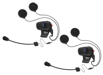 slomart Sena SMH5 Dual Pack Interkom za motoriste, črn, 2 kosa