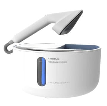 Taurus Ročni parni likalnik Taurus Sliding Care Force 2200 z 5 nivoji intenzivnosti in kapaciteto rezervoarja 0,6 L