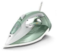 Philips Parna likalnik Philips 7000 DST7012/70, 2600 W, SteamGlide Plus, 0.3 L, s funkcijo navpične pare, sivi/zeleni