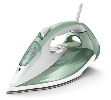 Philips Parna likalnik Philips 7000 DST7012/70, 2600 W, SteamGlide Plus, 0.3 L, s funkcijo navpične pare, sivi/zeleni