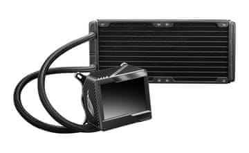 ASUS ROG RYUJIN II 240 hladilnik procesorja, tekočinsko hlajenje, 12 cm, črna