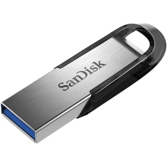 SanDisk SanDisk Ultra Flair USB ključek 32 GB, USB Type-A 3.2, črn, kapacitivni, kovinska ohišja, hitrosti branja 150 MB/s