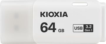 KIOXIA Kioxia TransMemory U301 USB ključek 64 GB, USB Type-A 3.2 Gen 1, bela, s kapico, brez zaščite s PIN-om