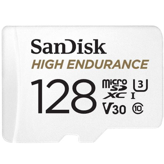 SanDisk SanDisk 128 GB MicroSDXC UHS-I Class 10 - Visokotrajni spomin, vodoodporen, odporen na udarce, hitrosti branja: 100 MB/s