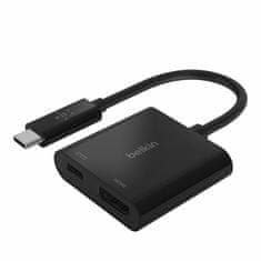 Belkin Belkin AVC002BTBK računalniška postaja USB 3.2 Gen 1 (3.1 Gen 1) Type-C, črna, Plug and Play, podpora za Windows in Mac, 60 W Power Delivery