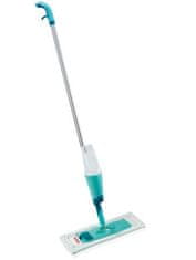 Leifheit Leifheit Easy Spray XL mop za suho in mokro čiščenje, mikrovlakna, zelena in bela, 360° vrtljiva glava, teleskopska ročica