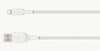 Belkin Belkin CAA002BT0MWH Lightning kabel 0,15 m, bele barve, MFi združljivost, USB A moški, Plug and Play