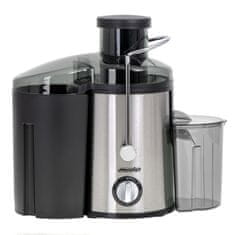 Adler Centrifugalni sokovnik MESKO MS 4126b, inox črn, 2 hitrosti, kapaciteta posode za sok 0,45 L, enostavno čiščenje