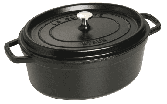 shumee Ovalni litoželezni lonec STAUB 40509-319-0 - črn 5,5 l