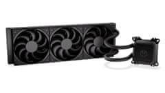 Endorfy Učinkovito vodno hlajenje Endorfy Navis F360, 3 ventilatorji, črno, socketi AM4, LGA 1156/1200/1700 in več.