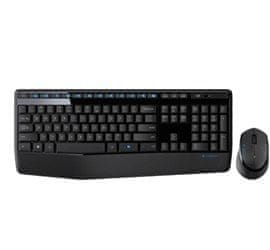 slomart Logitech MK345 brezžična tipkovnica in miška