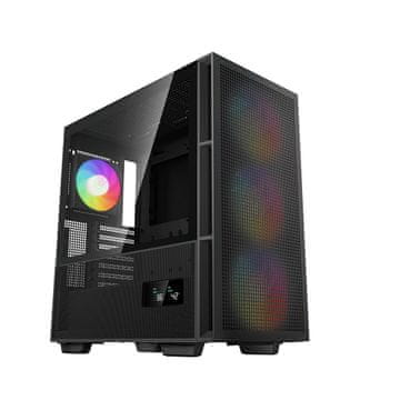 DEEPCOOL DeepCool CH560 DIGITAL Midi Tower ohišje, črno