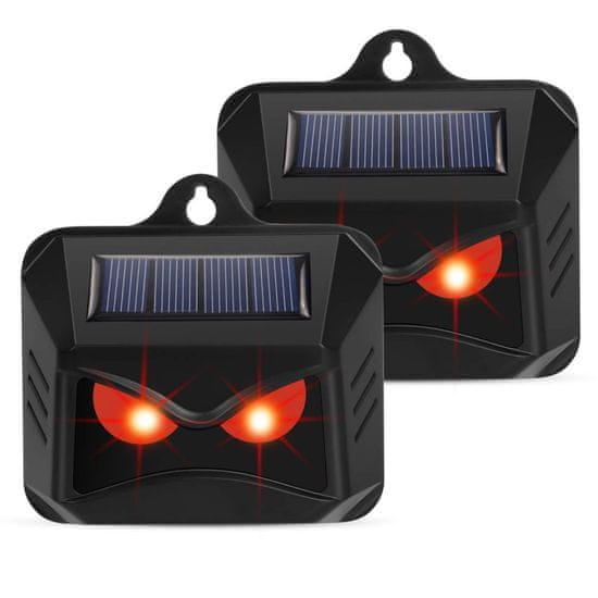 X-pest Xpest Solar odganjalec živali rdeče oči 2 pak