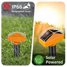 X-pest Xpest Solar ultrazvočni odganjalec krtov z LED lučko